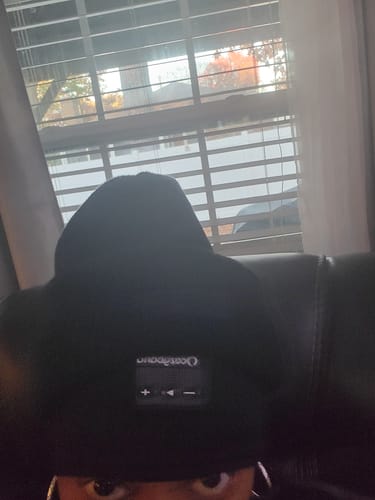 Customer photo review of CozyBand Wireless Headphones