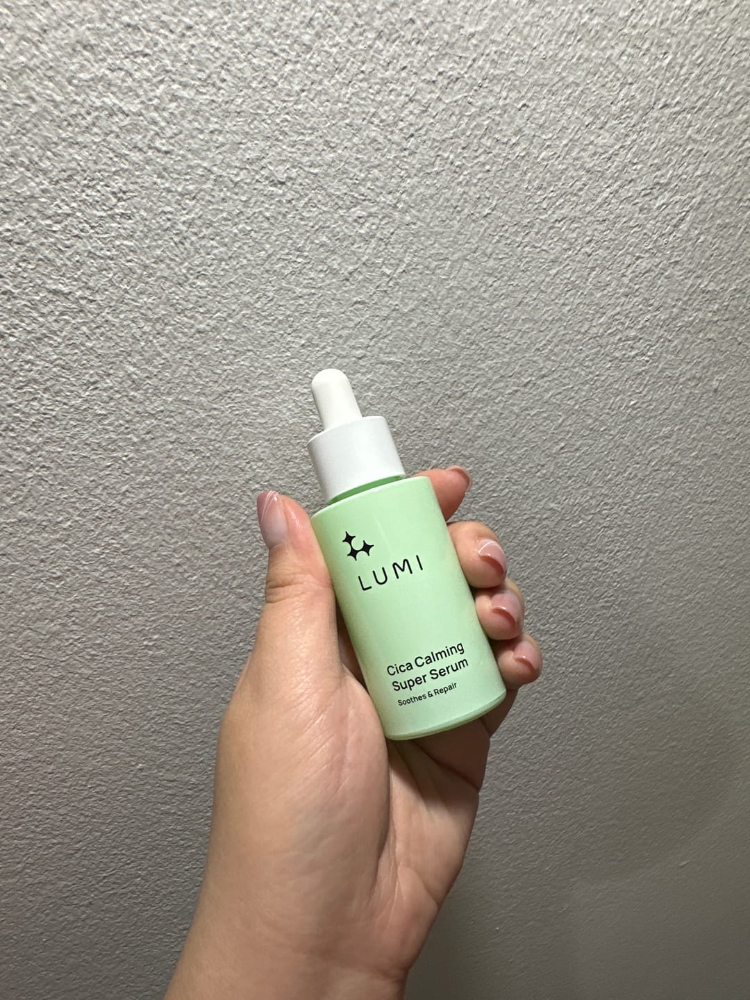 Customer photo review of Cica Calming Super Serum