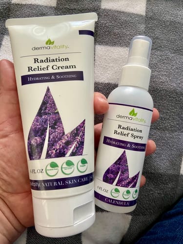 Customer photo review of Radiation Burn Cream for Radiation Therapy Patients