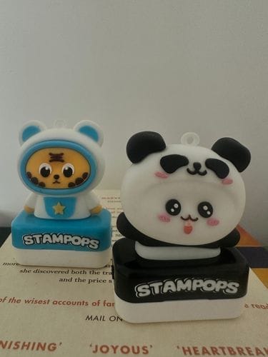 Customer photo review of Stampops - Σφραγίδες Ζωάκια με Εξατομικευμένο Όνομα