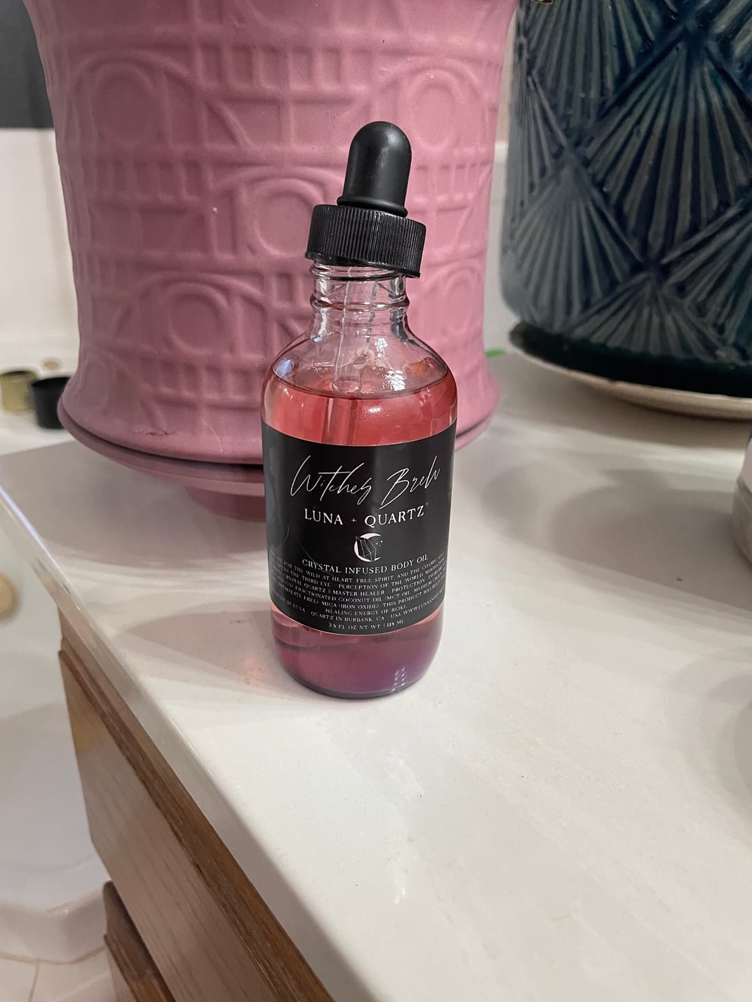 Customer photo review of Witches Brew Body Oil