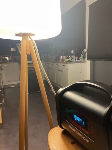 Customer photo review of iPowerflow S500 556Wh Portable Power Station 500W AC Output Fast Charging