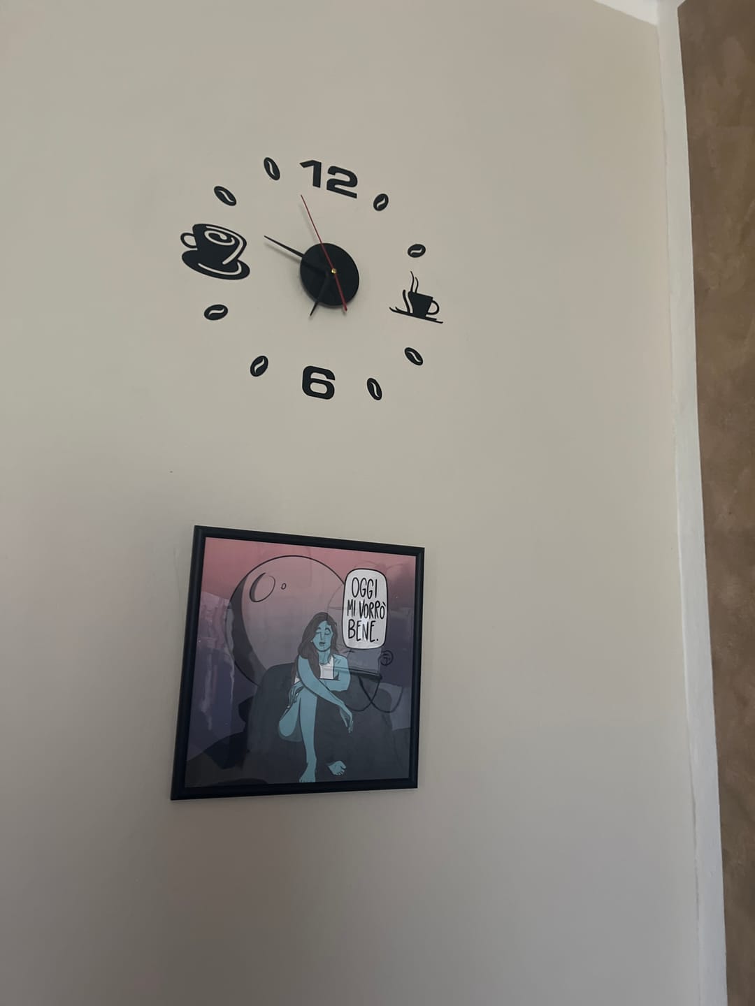 Customer photo review of Poster su cartoncino premium - Oggi mi vorrò bene