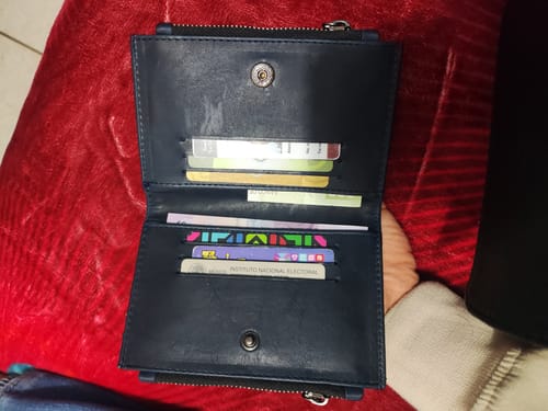 Customer photo review of Cartera Cozumel Azul Capri