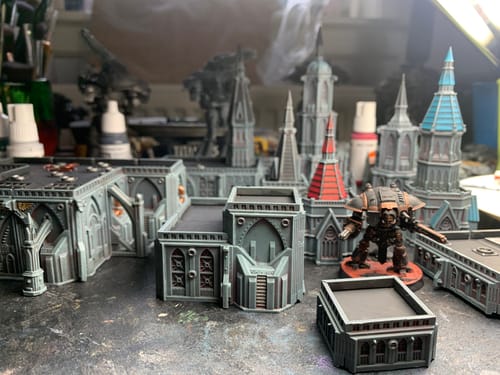 Customer photo review of Adeptus Titanicus Civitas Imperialis