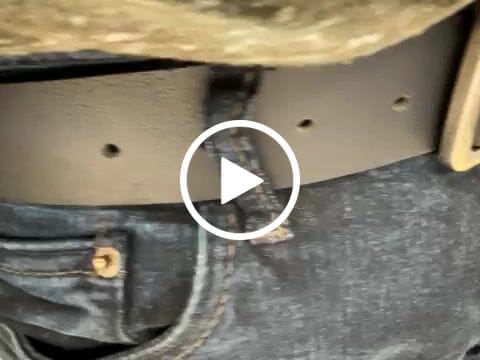 Customer video review of Mystery Box  - Two Less Than Perfect Full-Grain Leather Belts