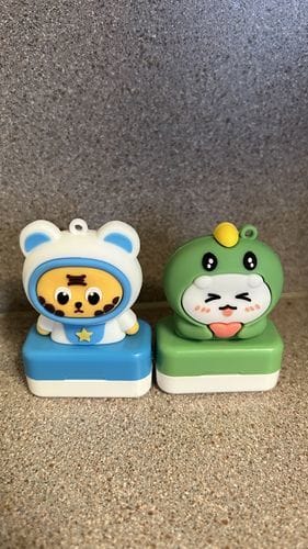 Customer photo review of Stampops - Σφραγίδες Ζωάκια με Εξατομικευμένο Όνομα
