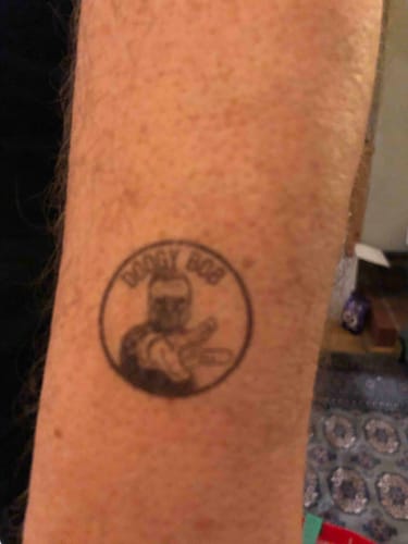 Customer photo review of Self-Inking Face Stamp