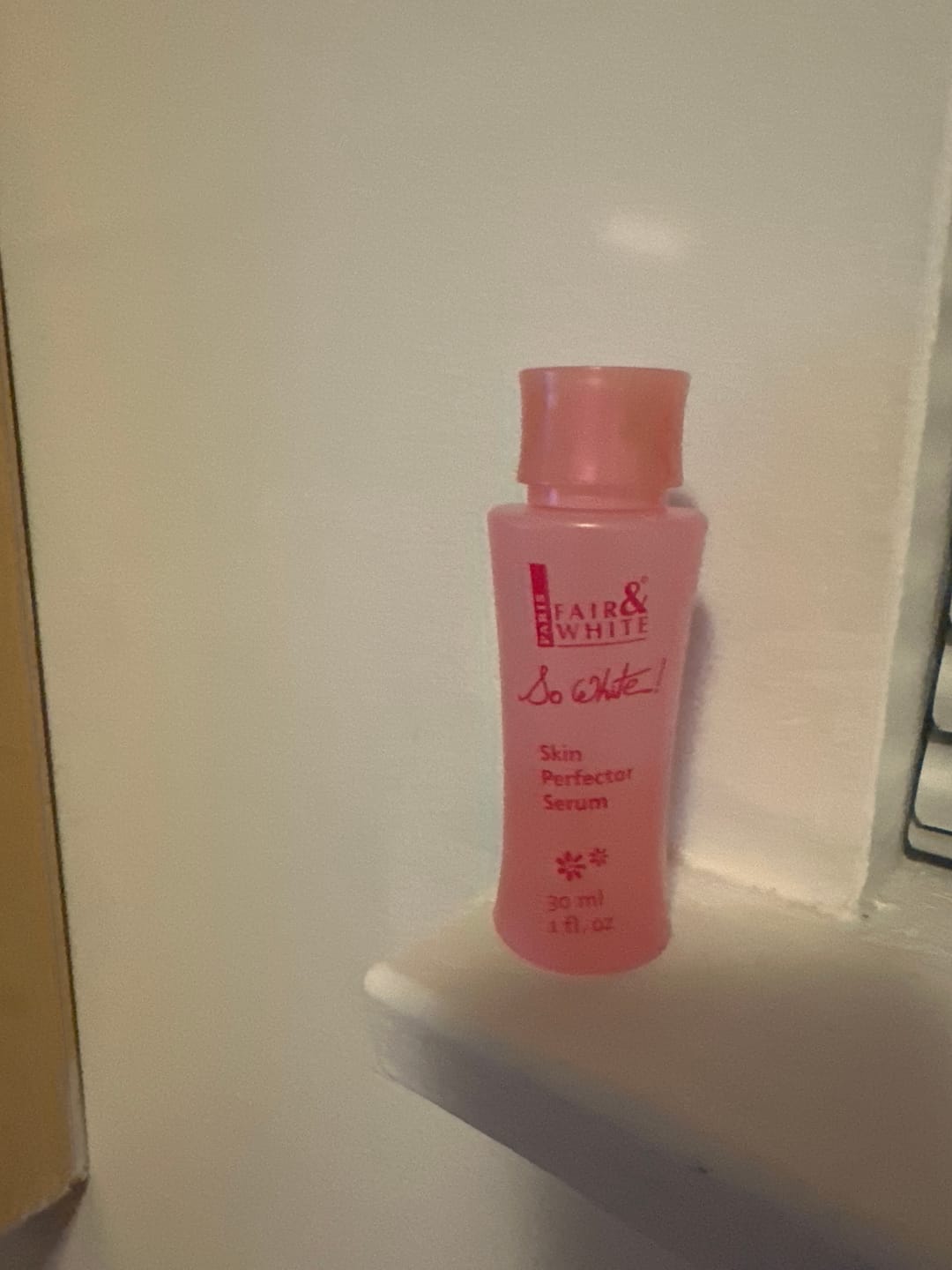 Customer photo review of Fair and White So White Skin Perfector Serum 30ml / 1 fl oz