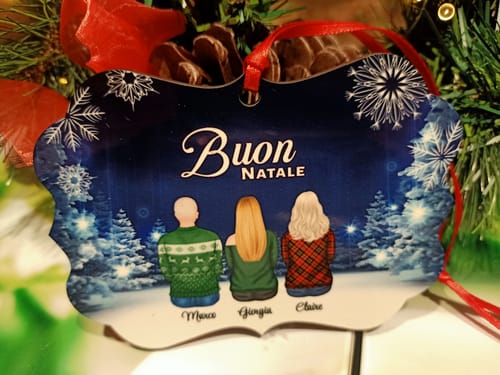Customer photo review of Natale in famiglia - Decorazioni per albero di famiglia