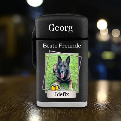 Customer photo review of Dein Foto - Individuelles Sturmfeuerzeug
