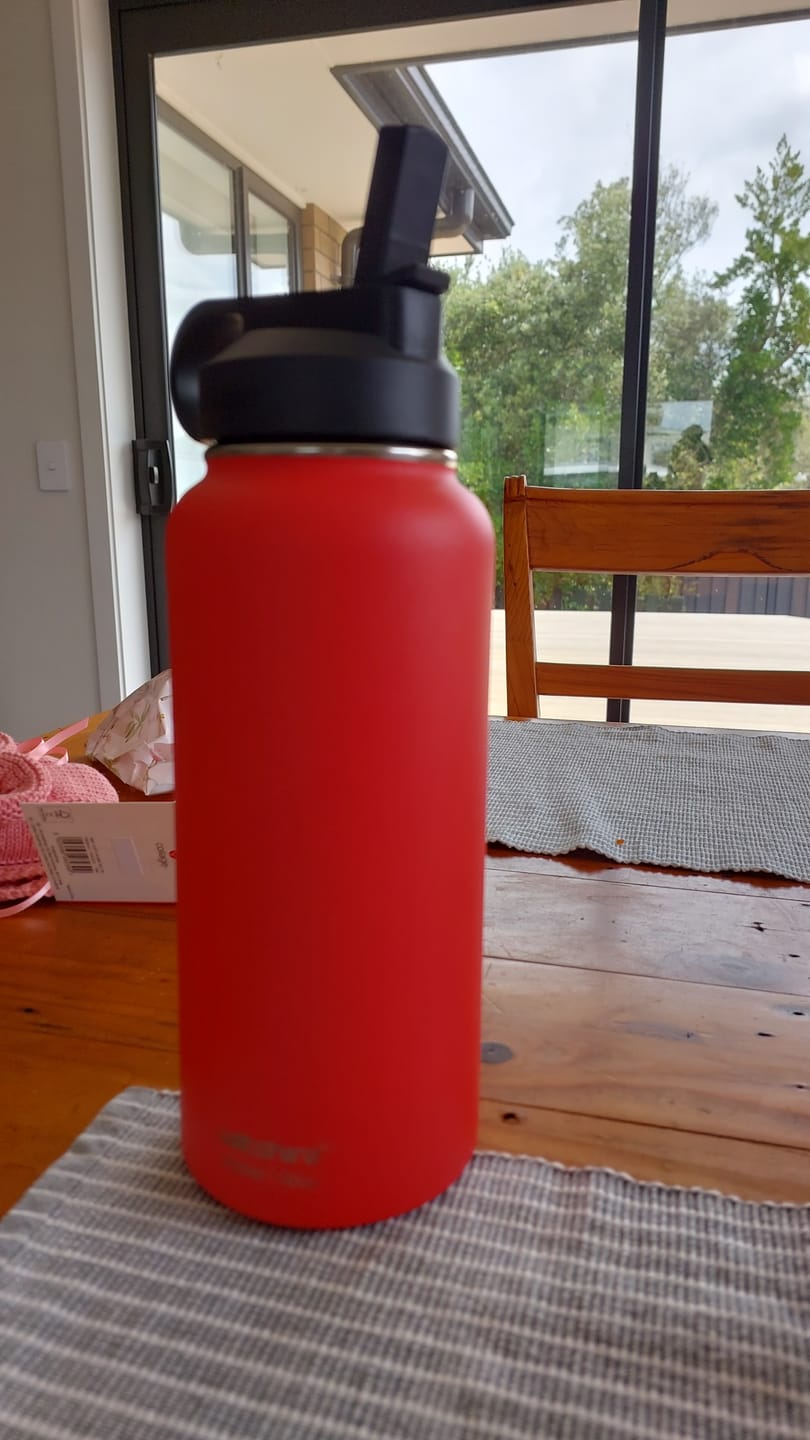 Customer photo review of Watermelon Mango Crush Hydration Electrolyte Drink with Verisol® Collagen