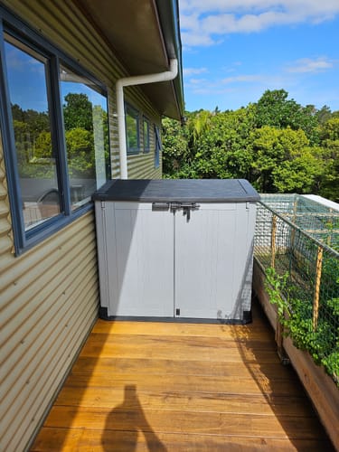 Customer photo review of Store It Out Prime - Grey