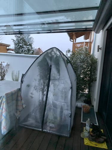 Customer photo review of Überwinterungszelt "ICEDOME ThermoPLUS" L 120 x B 120 x H 183 cm