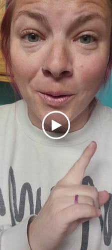 Customer video review of Triple Stacked Micro Paved Gems Hinged Segment Ring