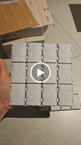 Customer video review of Diatomite Modular Bath Mat