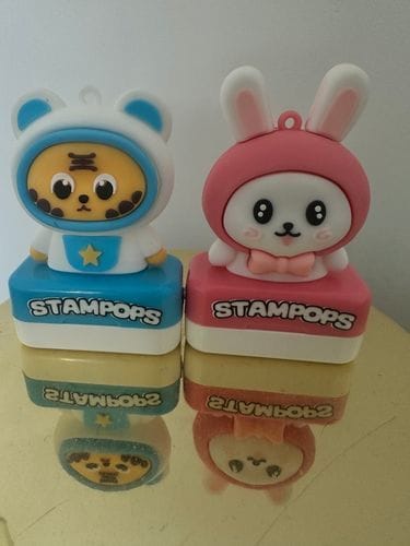 Customer photo review of Stampops - Σφραγίδες Ζωάκια με Εξατομικευμένο Όνομα