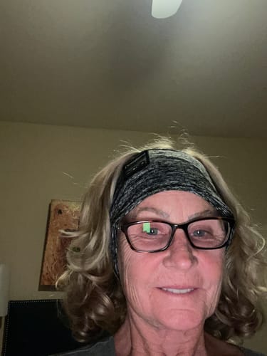 Customer photo review of CozyBand Wireless Headphones