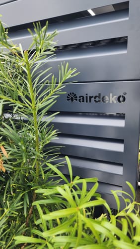 Customer photo review of Central AC Cover - Charcoal Grey