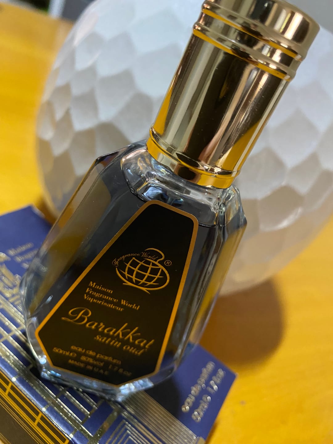 Customer photo review of Barakkat satin oud Eau De Parfum 50ml