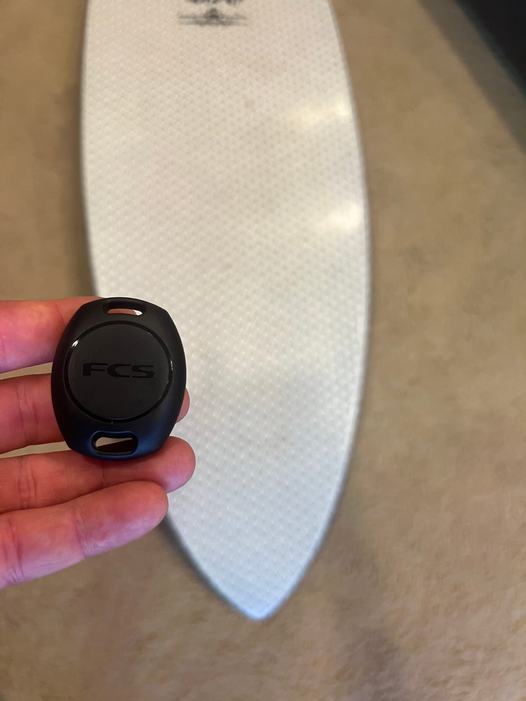 Customer photo review of FCS X Sharkbanz POD - Surf Shark Deterrent