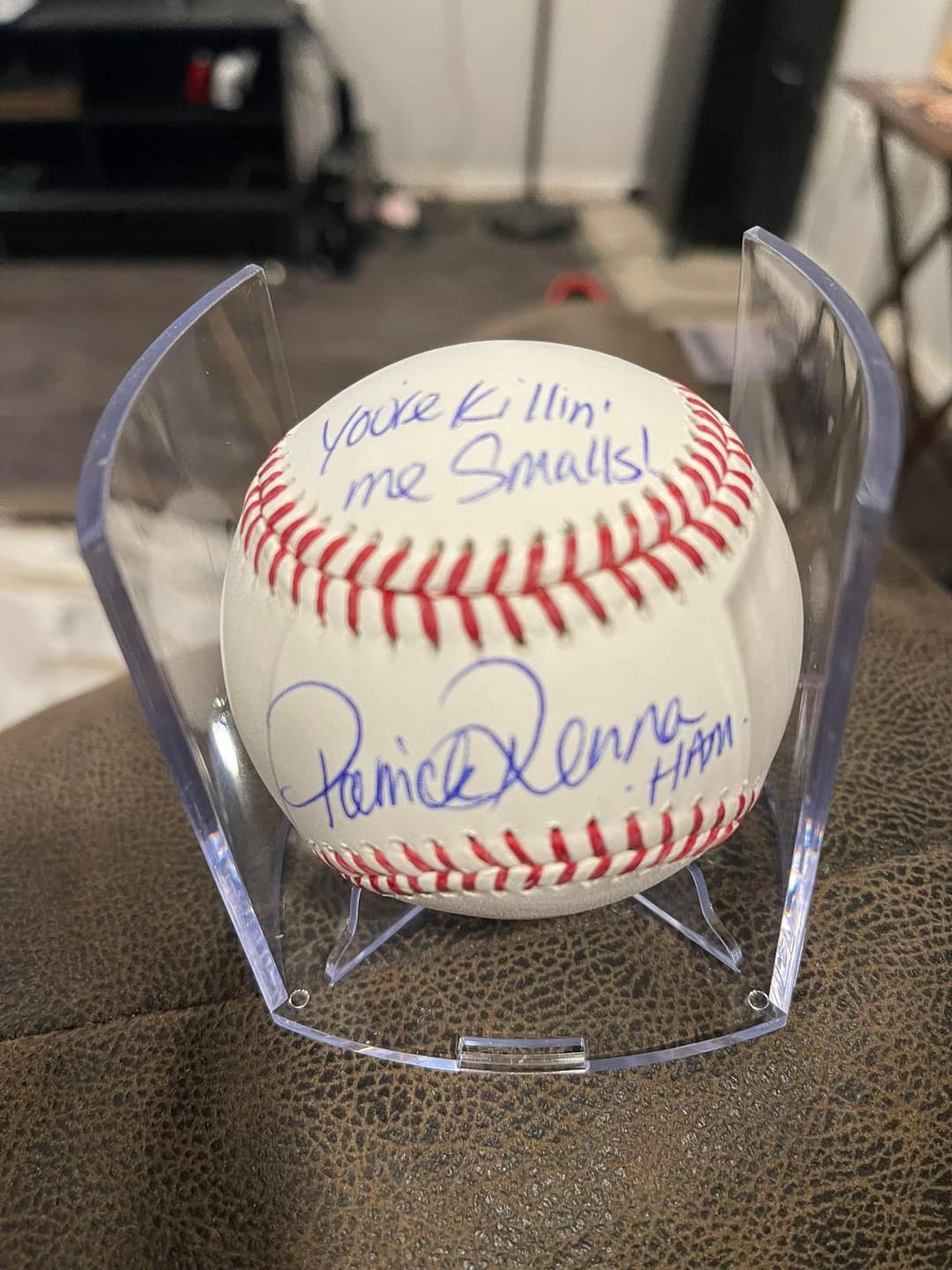 Customer photo review of Autographed Baseball