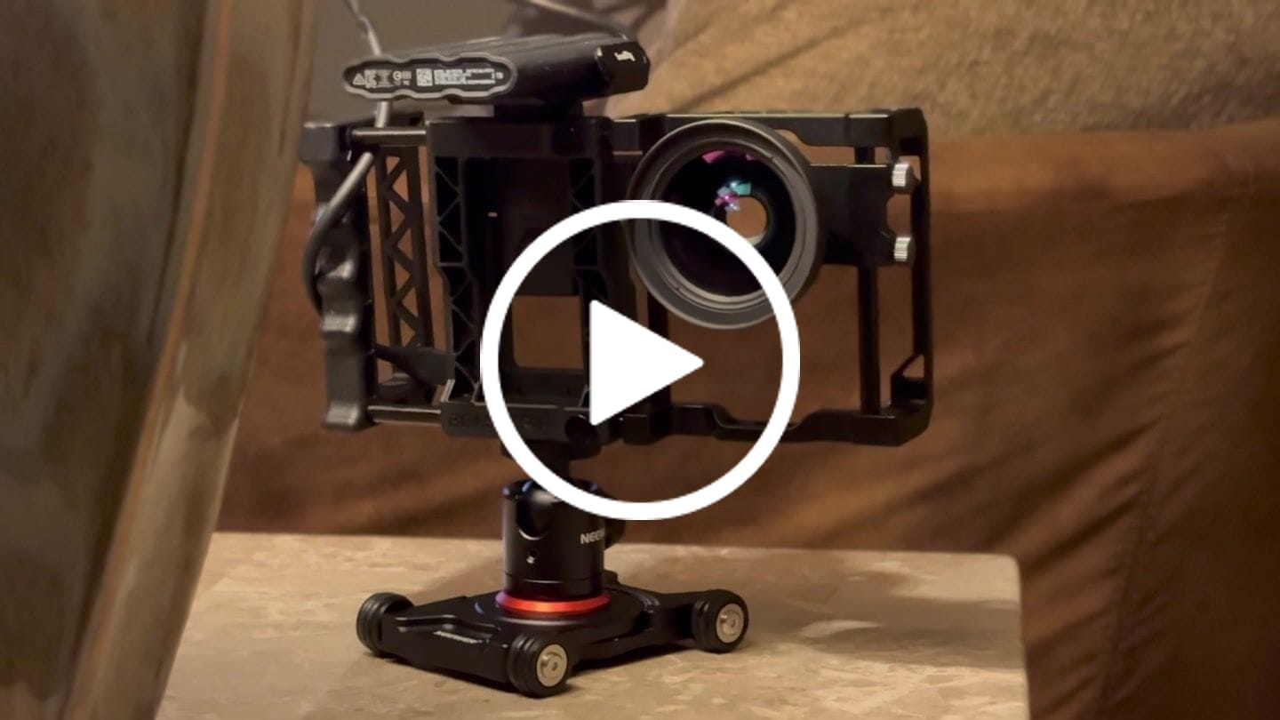 Customer video review of Beastgrip Pro + Kenko 0.75X Wide Angle Lens Bundle
