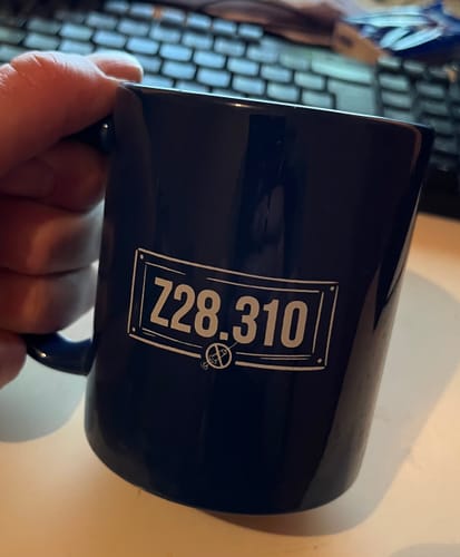 Customer photo review of TASSE • Z28.310 - DER CODE FÜR COVID-UNGEIMPFTE