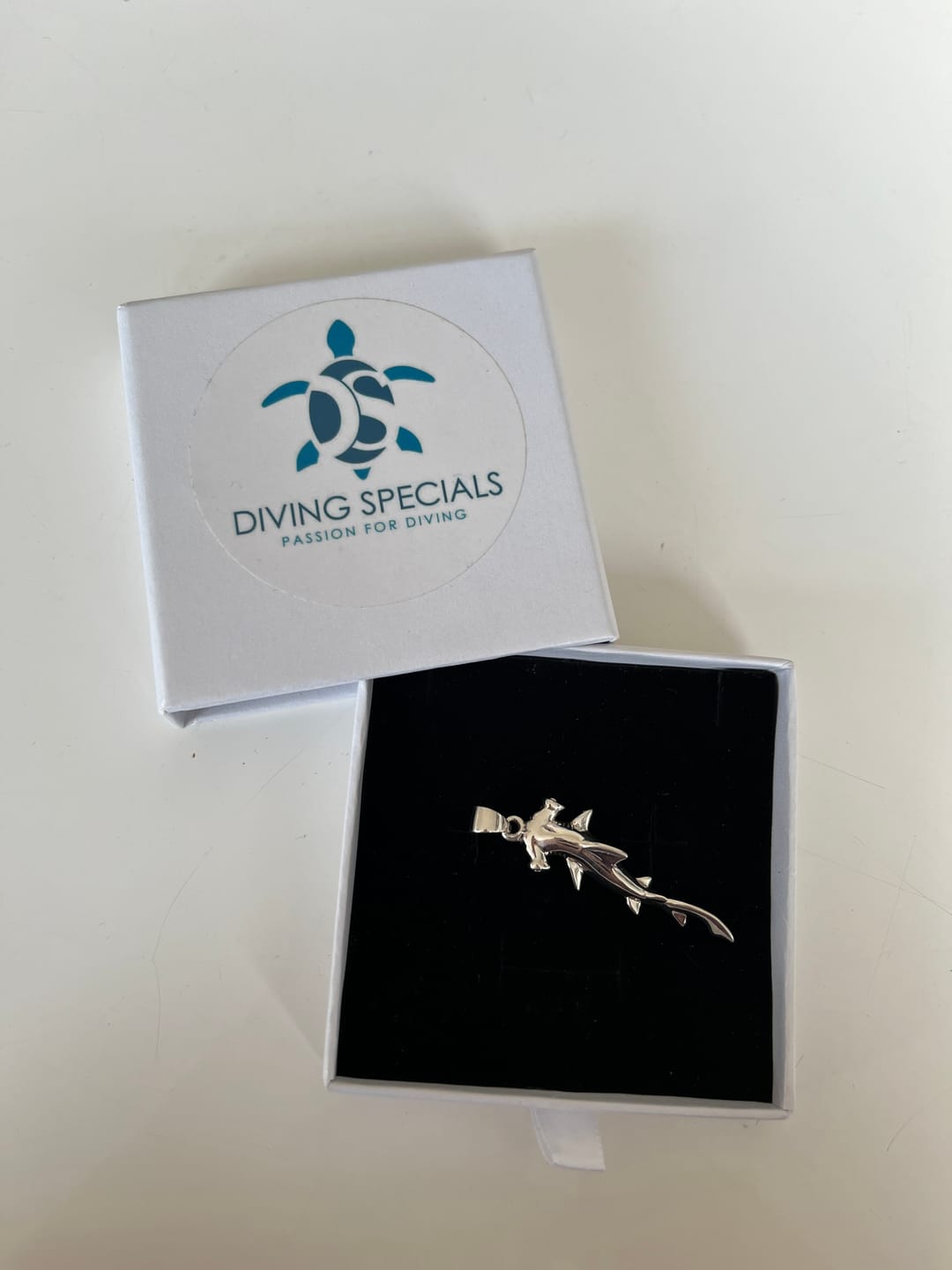 Customer photo review of Hammerhead Shark Pendant : 925 Real Silver