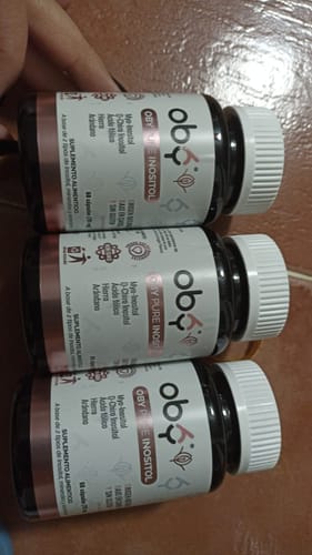 Customer photo review of OBY Pure Inositol | Myo Inositol y D-Chiro Inositol, Ácido Fólico, Hierro y Extracto Arándano