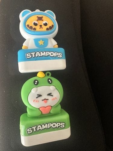 Customer photo review of Stampops - Σφραγίδες Ζωάκια με Εξατομικευμένο Όνομα