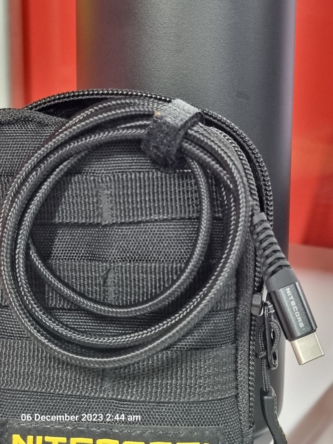 Customer photo review of Nitecore 60W USB-C to USB-C Charging Cable