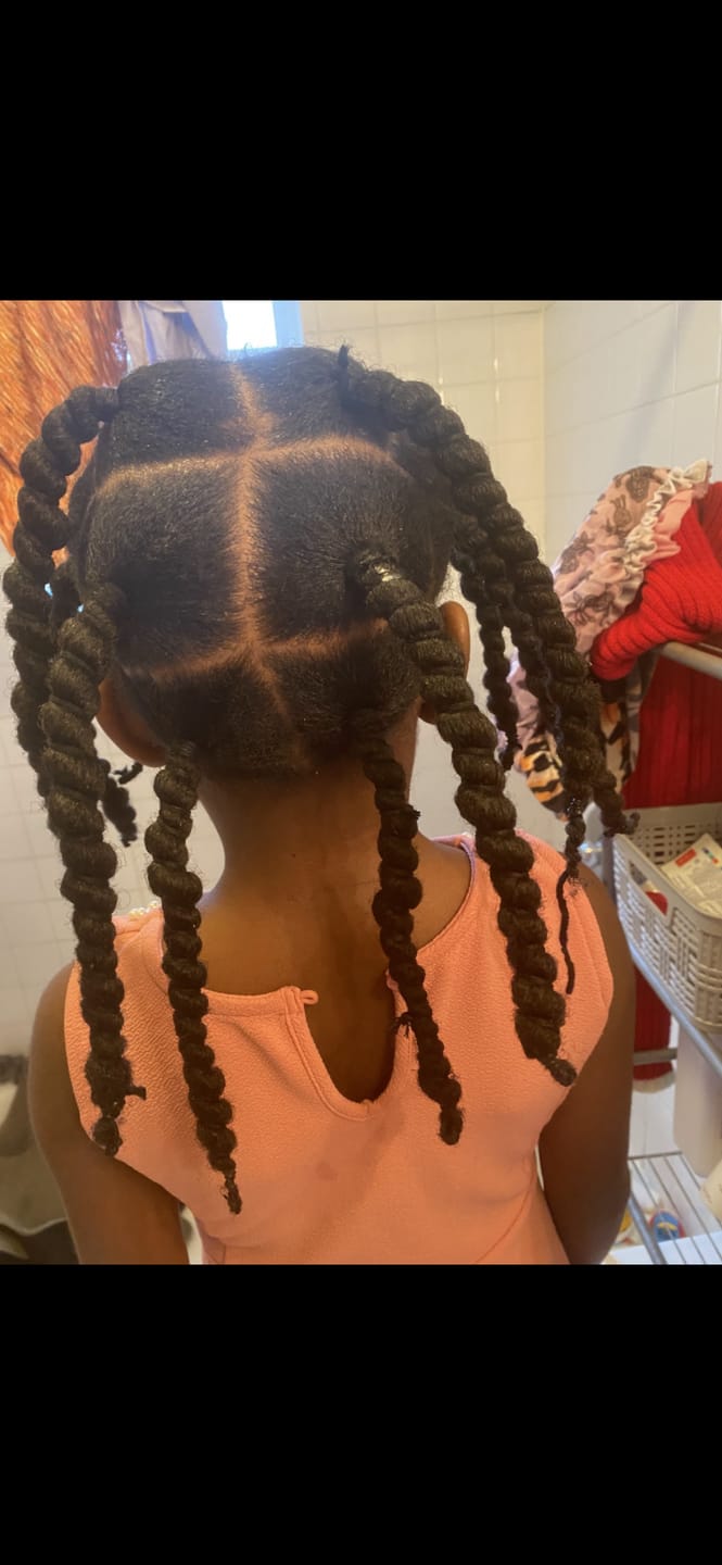 Customer photo review of Avocado & Banana Deep Conditioner 12 oz.