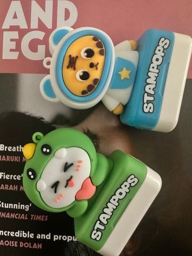 Customer photo review of Stampops - Σφραγίδες Ζωάκια με Εξατομικευμένο Όνομα