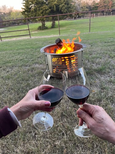 Customer photo review of MYFIRESIDE PIT 24 - BIG GUY