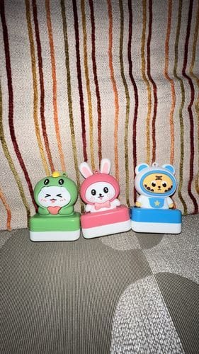 Customer photo review of Stampops - Σφραγίδες Ζωάκια με Εξατομικευμένο Όνομα