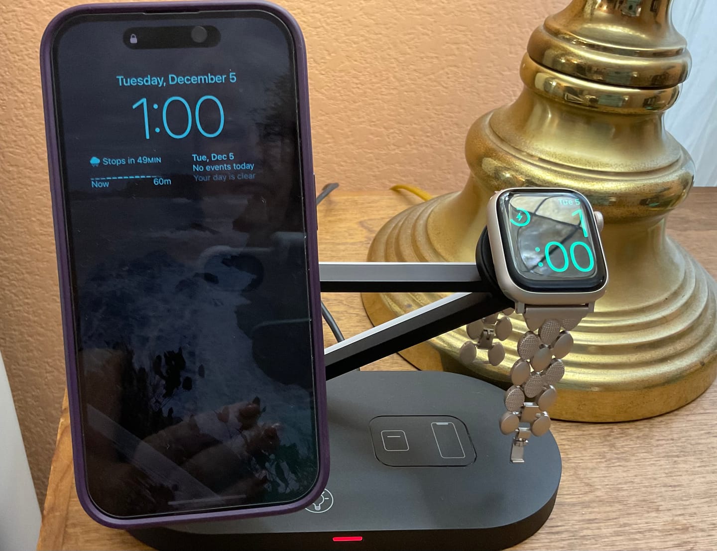 Customer photo review of PRISM CHARGING STATION BY MDRNDOCK