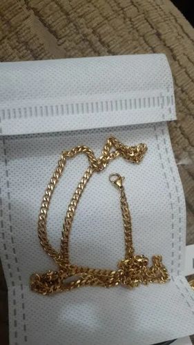 Customer photo review of Cuban Chain (Gold) 4mm Set