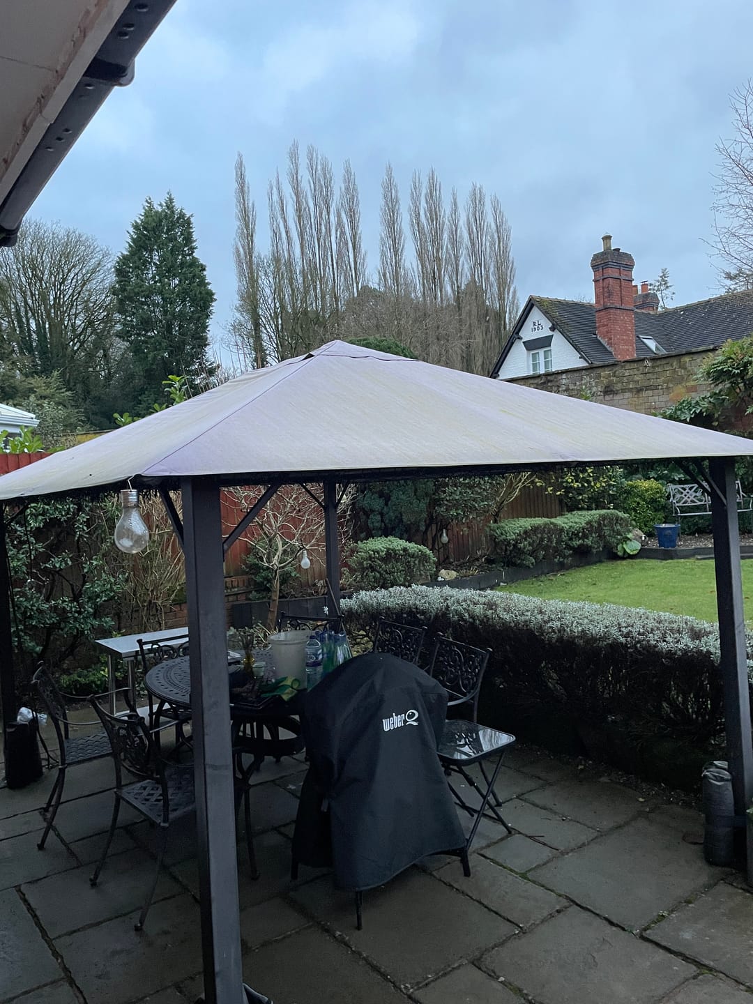 Customer photo review of Venice Garden Gazebo Canopy