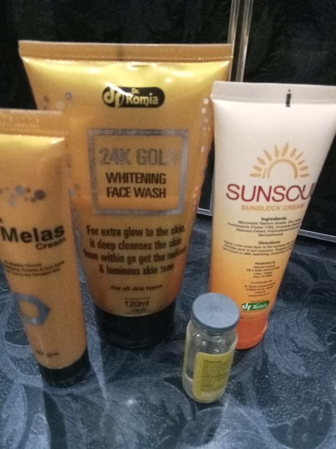 Customer photo review of SPECIAL PIGMENTATION BUNDLE (MELASMA, FRECKLES & DARK SPOTS)