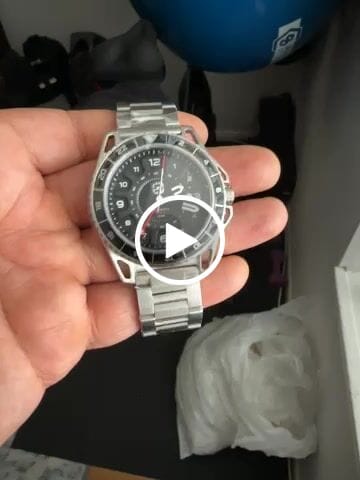 Customer video review of GMT-01 - AUTOMATIC GMT WATCH WITH METAL BRACELET