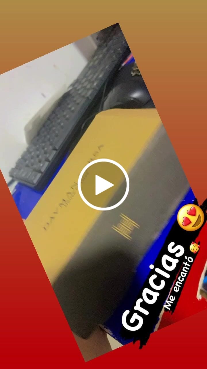 Customer video review of Cadena Fígaro en Oro laminado 18k Para Caballero