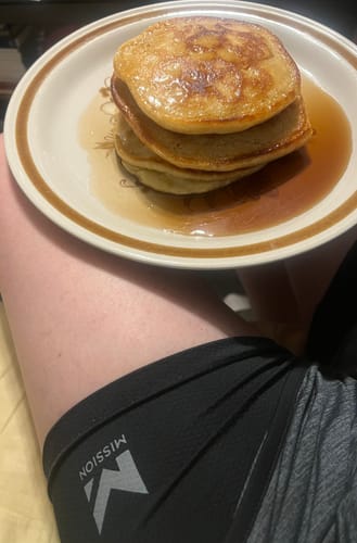 Customer photo review of Buttermilk Protein Pancake & Waffle Mix
