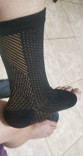 Customer photo review of OrthoCom - Orthopädische Kompressionssocken