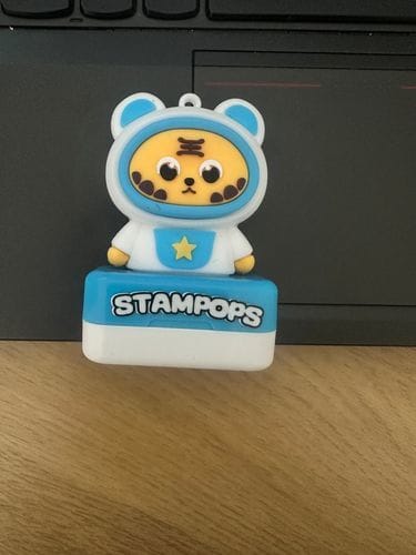 Customer photo review of Stampops - Σφραγίδες Ζωάκια με Εξατομικευμένο Όνομα