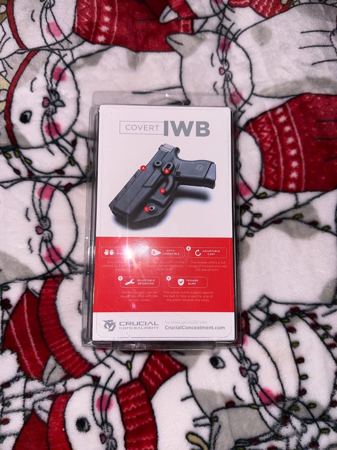 Customer photo review of Covert IWB Kydex Holster