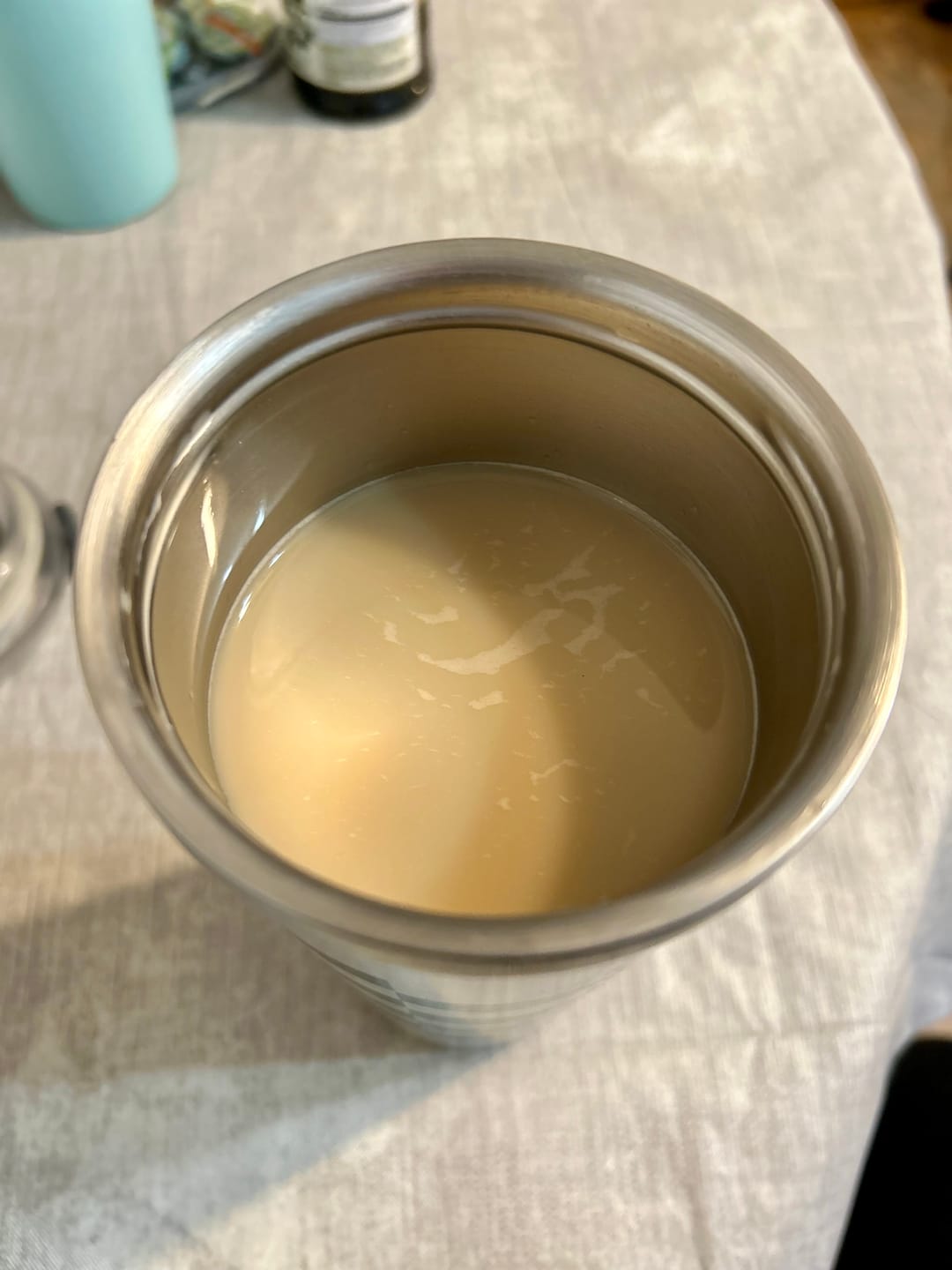 Customer photo review of Blackberry Cream Flavored Coffee