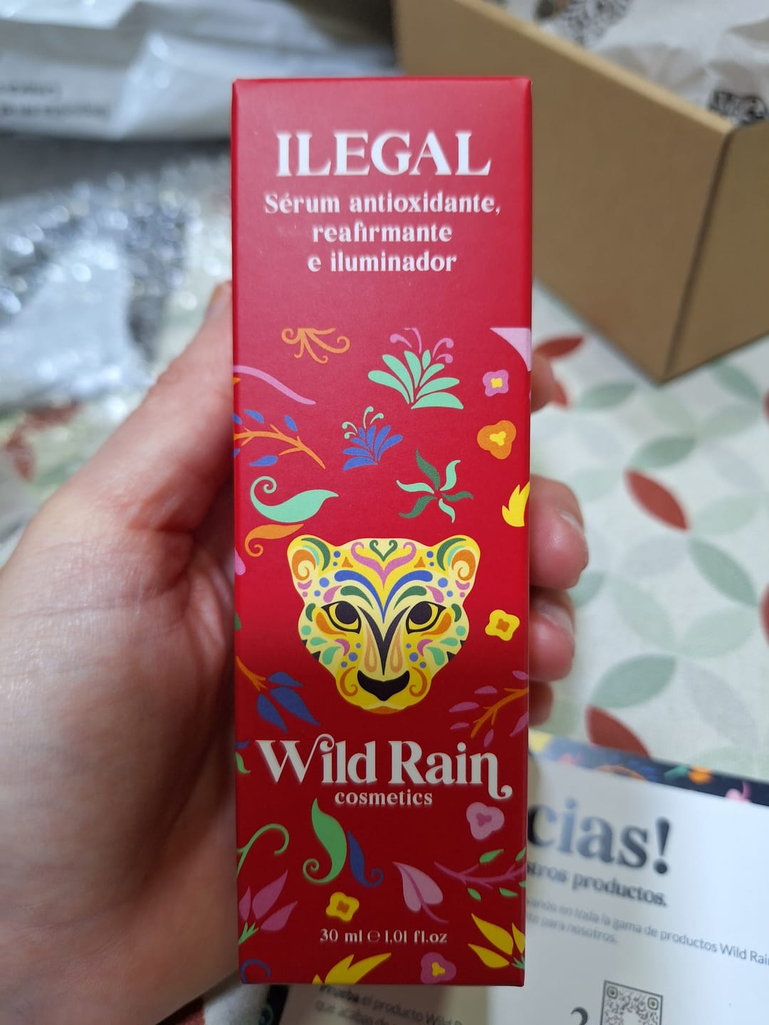 Customer photo review of Serum VITAMINA C antioxidante y reafirmante ILEGAL