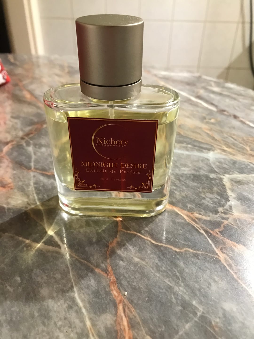 Customer photo review of Nichery Midnight Desire Extrait de Parfum - Unisex 50ml