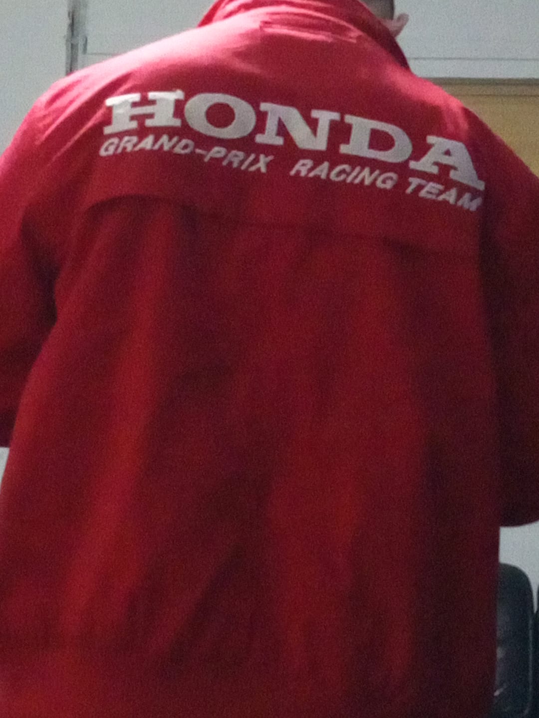 Customer photo review of 1989 Honda Grand Prix Racing Team Twill Jacket